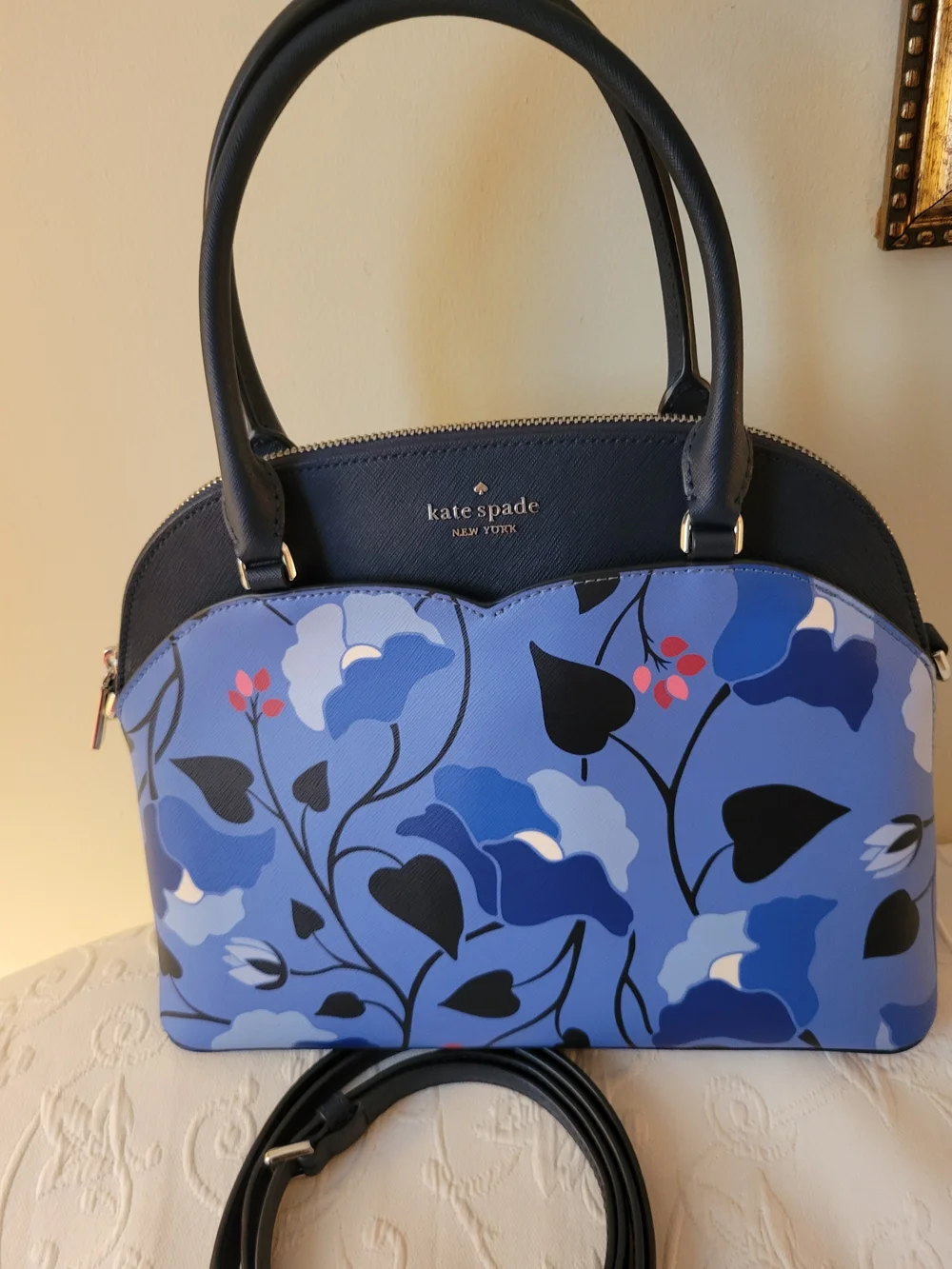 kate spade Nouveau Bloom Payton Medium Satchel